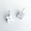 Boucles d'oreilles créoles Fleurs 1