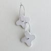 Boucles d'oreilles créoles Fleurs 5