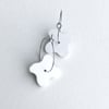 Boucles d'oreilles créoles Fleurs 6