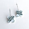 Boucles d'oreilles créoles Fleurs 7