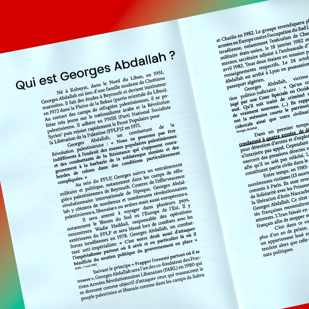 Liberté pour Georges Abdallah 