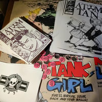 Image 5 of Atom Tan #1 Full Size A4 Edition (Tank Girl 1st Appearance) plus Patch and Poster