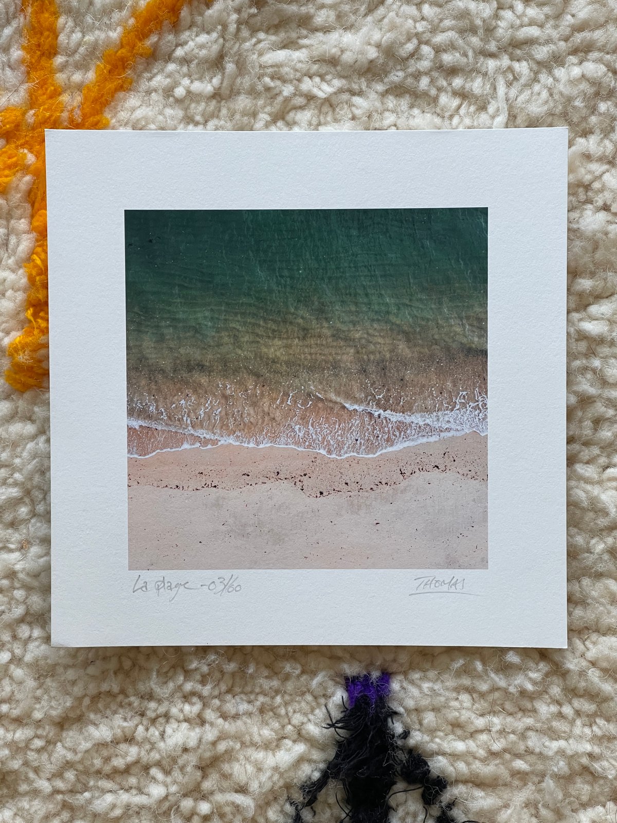 Image of Tirage photo 20cm Papier d'Art | La Plage | Noirmoutier