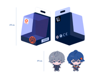 Image 2 of ZZZ shaker charm (Faeton edition)