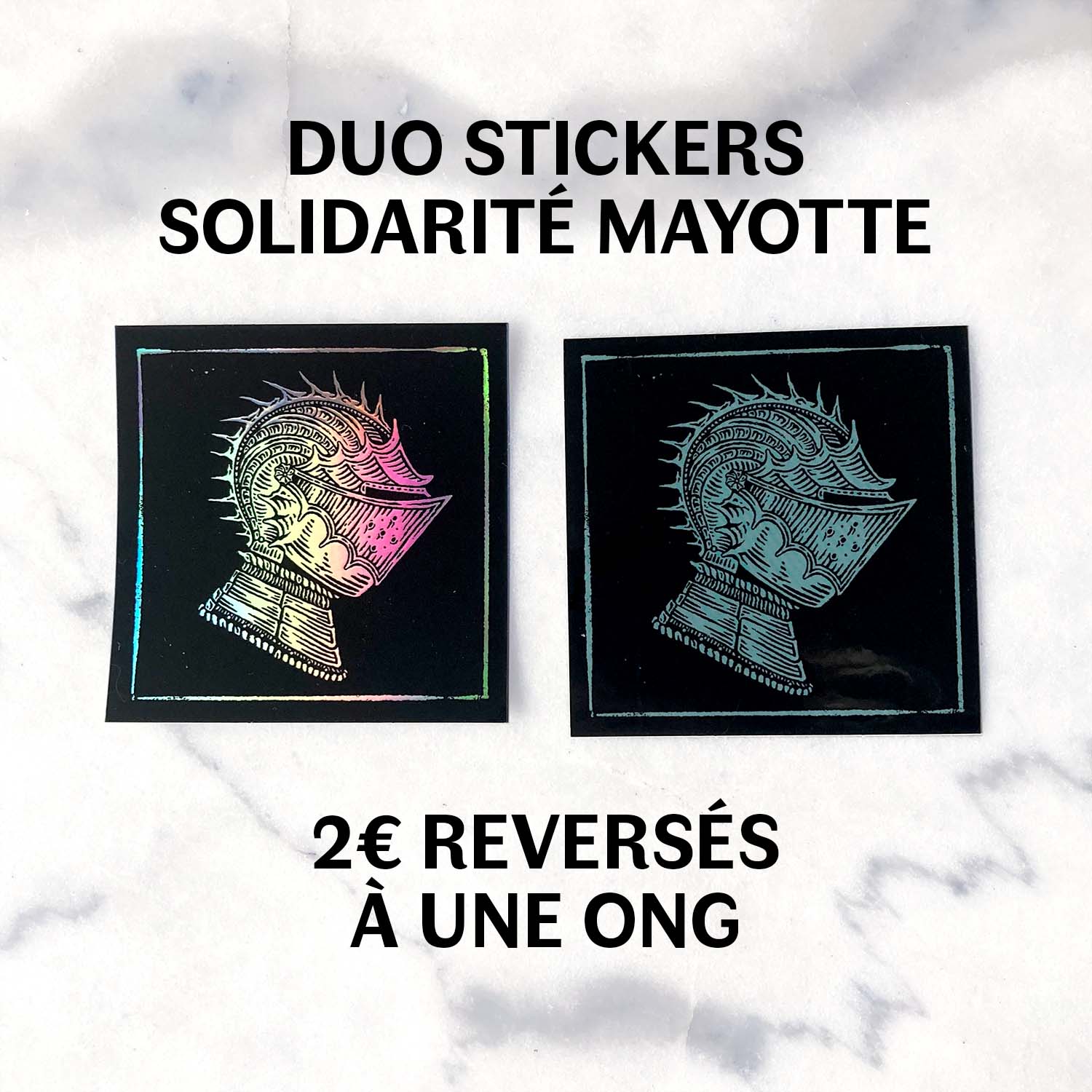 Duo stickers solidaires