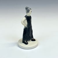 Image 2 of Action(less) Figure with Black Dress