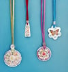 Butterfly Fleur Design Medley Pendants