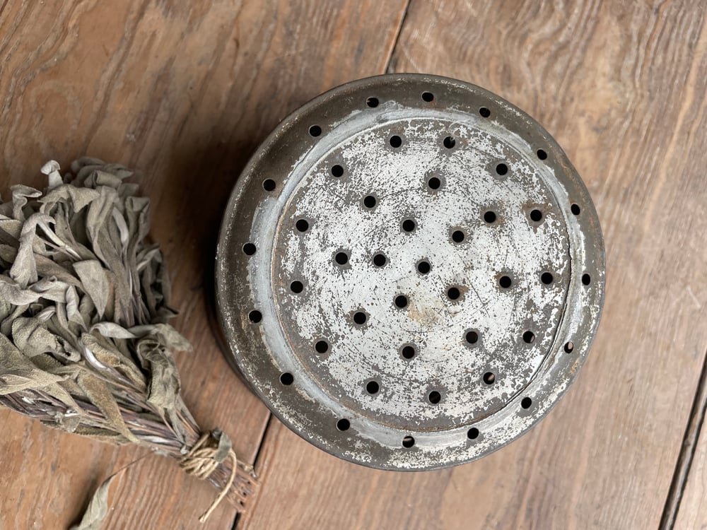 Image of Zinc Cheese Mould 