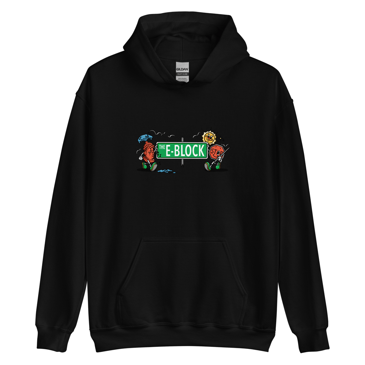 Image of NEIGHBORHOOD HOODIE BLACK