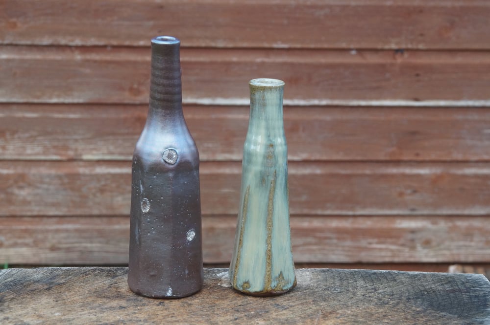 Image of Faceted bottle