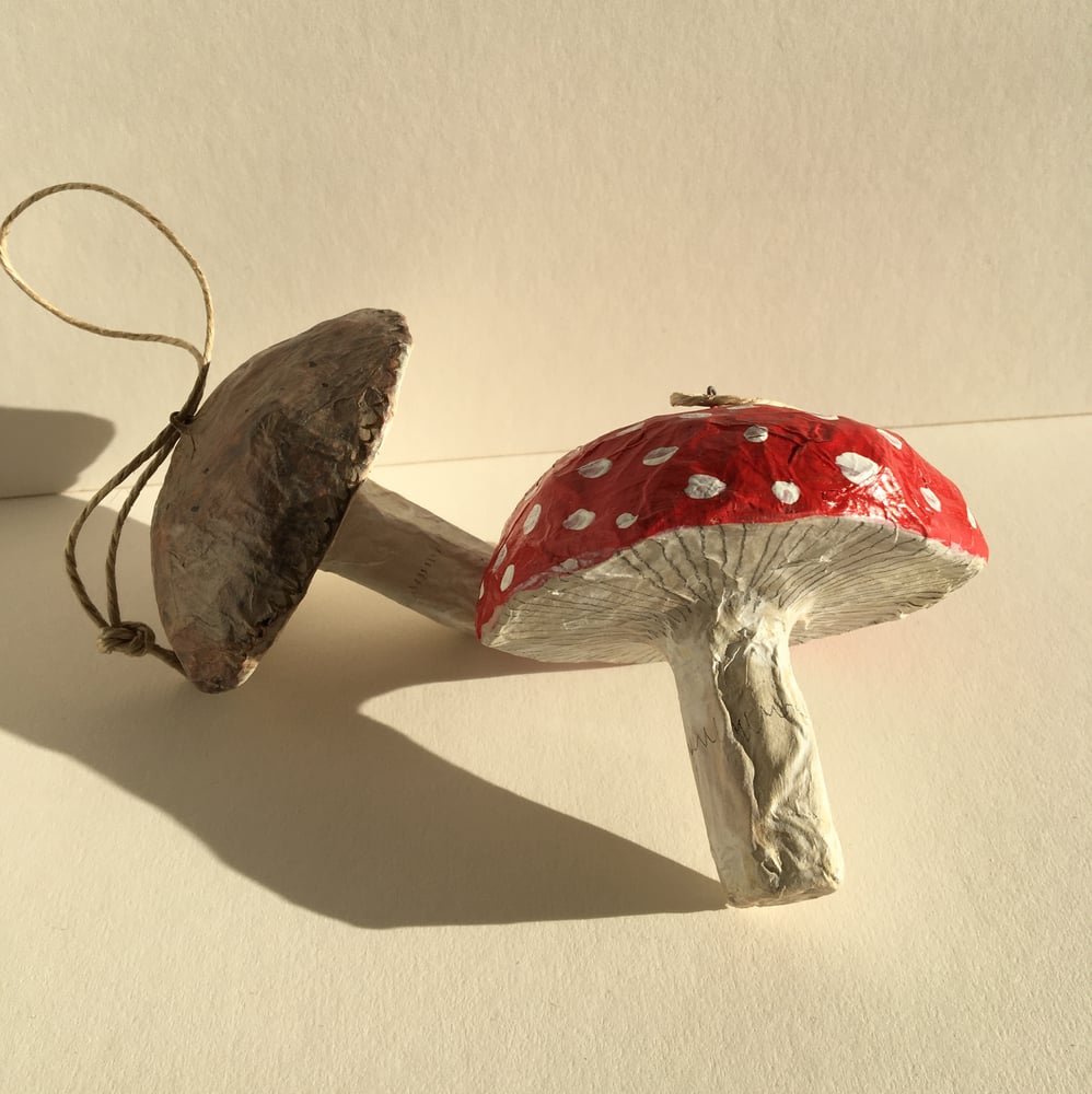 Image of Read Toadstool Decoration