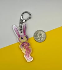 Image 2 of Jax Holographic Acrylic Keychain Charm - Gooseworx The Amazing Digital Circus