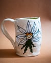 Ceramic Mug: White Flower Guys