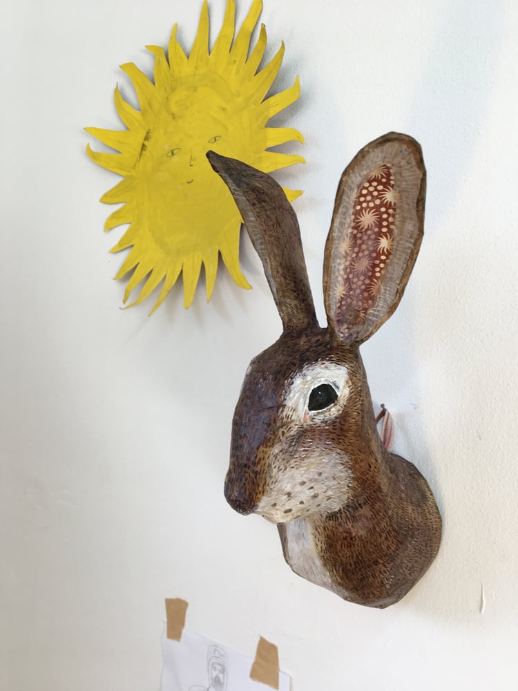 Image of Wall Mounted Hare Head