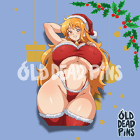 Image 3 of Nami Christmas Vixen Vinyl Decal