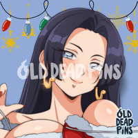 Image 2 of Boa Christmas Vixen Vinyl Decal
