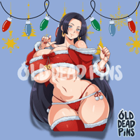Image 3 of Boa Christmas Vixen Vinyl Decal
