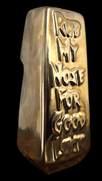 Image 2 of Katiki ARTIST SERIES Aku Aku Las Vegas Coin Tiki Mug (24K Gold) FREE SHIPPING