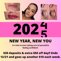 New Year New You PMU Schedule-January 2025