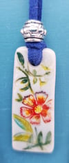 Flower Girl Medley Porcelain Pendants