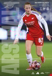 ARSENAL WOMEN V BAYERN MUNICH, WEDNESDAY DECEMBER 18