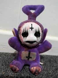 CORPSE TUBBIES - MINI TINKY WINKY - UPSIDE DOWN CROSS