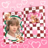 Deer Plush Acrylic Photocard Holder