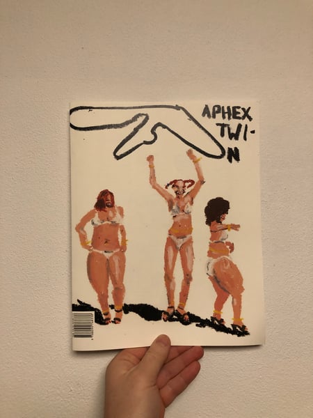 Image of Aphex Twin (zine by Štěpán Adámek / Miloš Hroch) CZECH EDITION