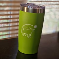 Yowie 18 oz. Vacuum Travel Tumbler (Green)