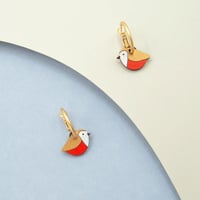 Image 1 of Pendientes Red Robin de Materia Rica