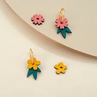 Image 1 of Pendientes modulares Flower garden de Materia Rica