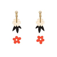 Image 2 of  Pendientes Flower Fusion de Materia Rica