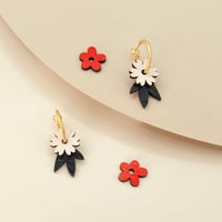 Image 1 of  Pendientes Flower Fusion de Materia Rica