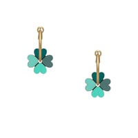 Image 2 of Pendientes Lucky clover de Materia Rica