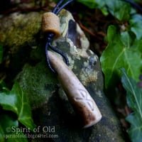 Image 7 of Wessex Antler Bindrune Pendants (PE1877)