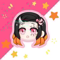 Image 1 of Nezuko Demon Eyes Grip