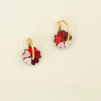 Image 1 of Pendientes queen of hearts de Materia Rica