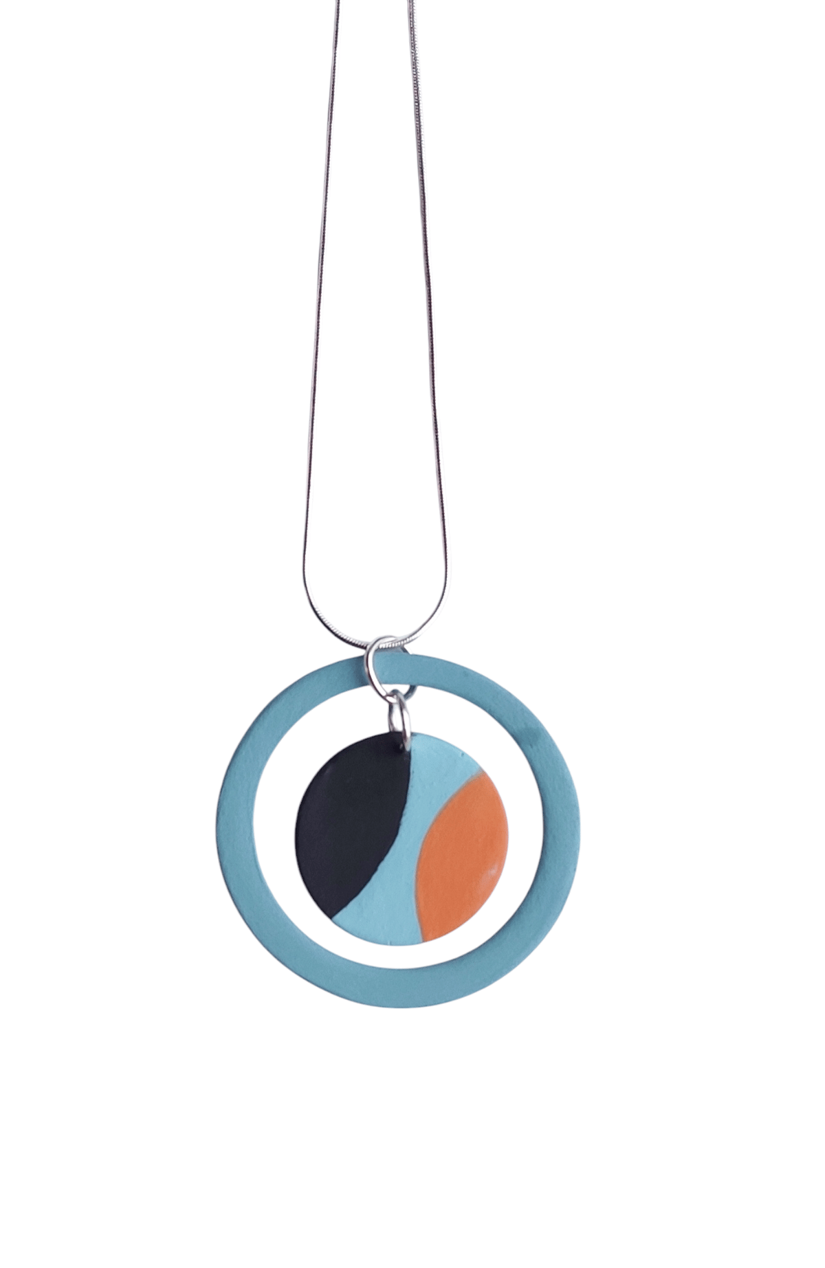 Image of Sky Blue/Black Circus Pendant