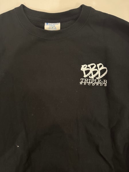 Image of BBB Embroidered Reverse Weave Crew Neck 1/1