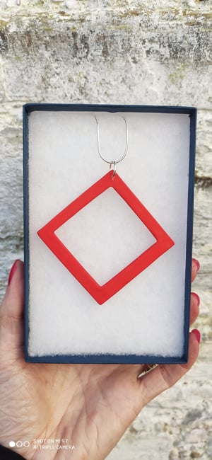 Image of Red Diamond Pendant