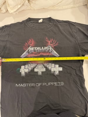 Image of METALLICA - Master of Puppets vintage shirt size XL