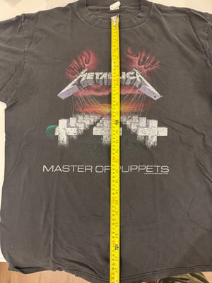 Image of METALLICA - Master of Puppets vintage shirt size XL