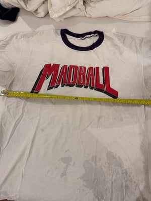 Image of MADBALL Vintage Ringer shirt NYHC Size XL