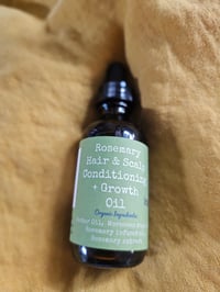 Image of Hair and scalp conditioning + growth oil ~ with rosemary🌿✨️