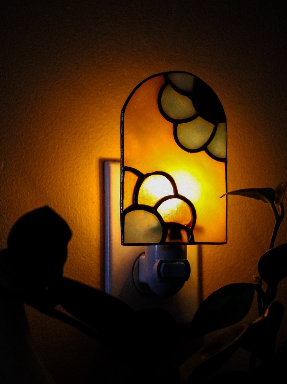 Image of Blue Flower nightlight 