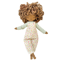 Kalani Handmade Linen Doll (READY TO SHIP - THIS ITEM WILL SHIP ON OR BEFORE DECEMBER 20TH)