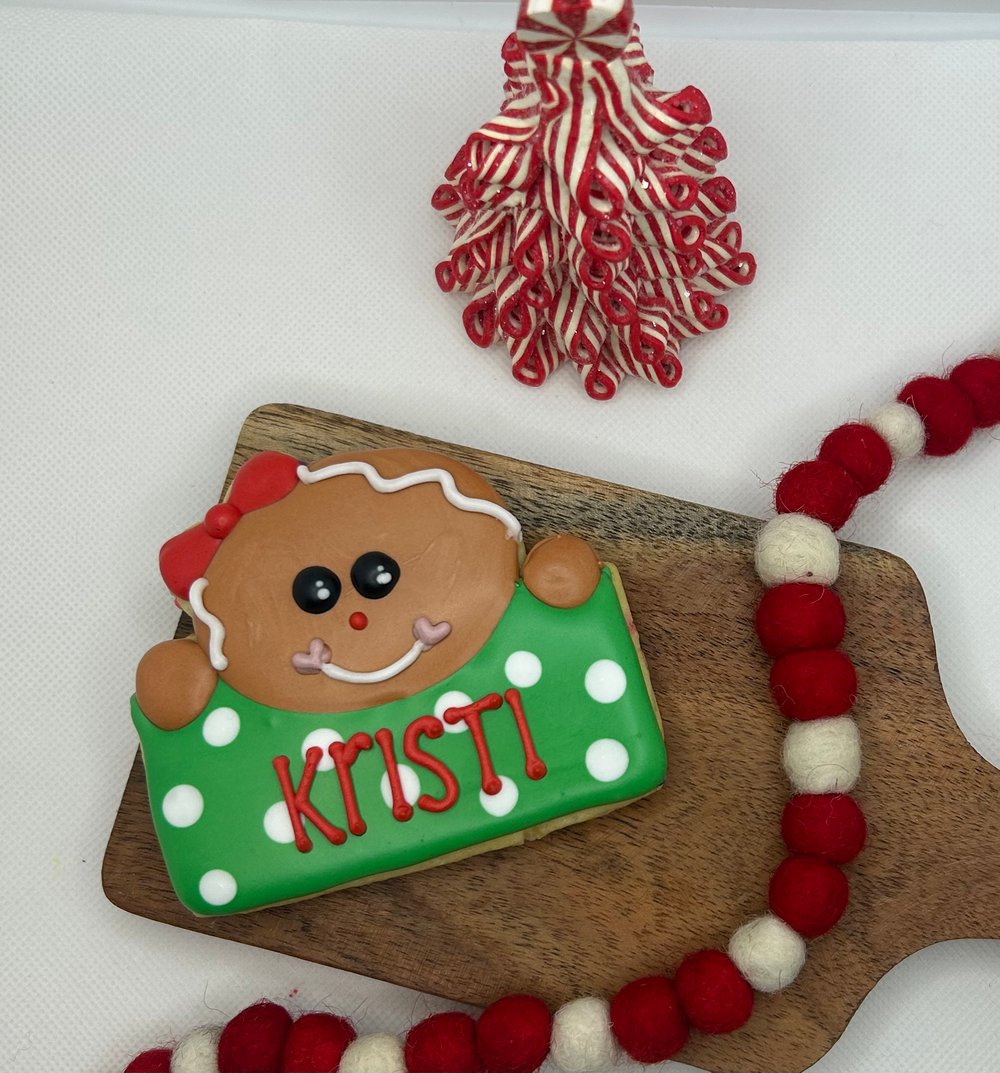 Image of Personalized Gingerbread girl