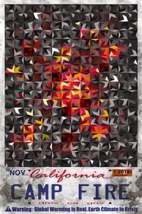 Image 1 of 2018 Camp Fire Poster 