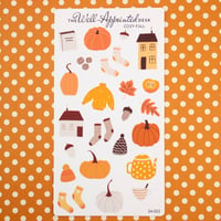 Image 1 of Cozy Fall Sticker Sheet (24-022)