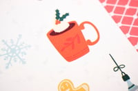 Image 5 of Cozy Christmas Sticker Sheet (24-023)